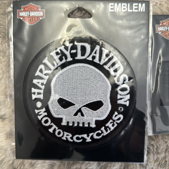8 Harley Davidson emblems sew on patches bundle - Picture 4 of 5